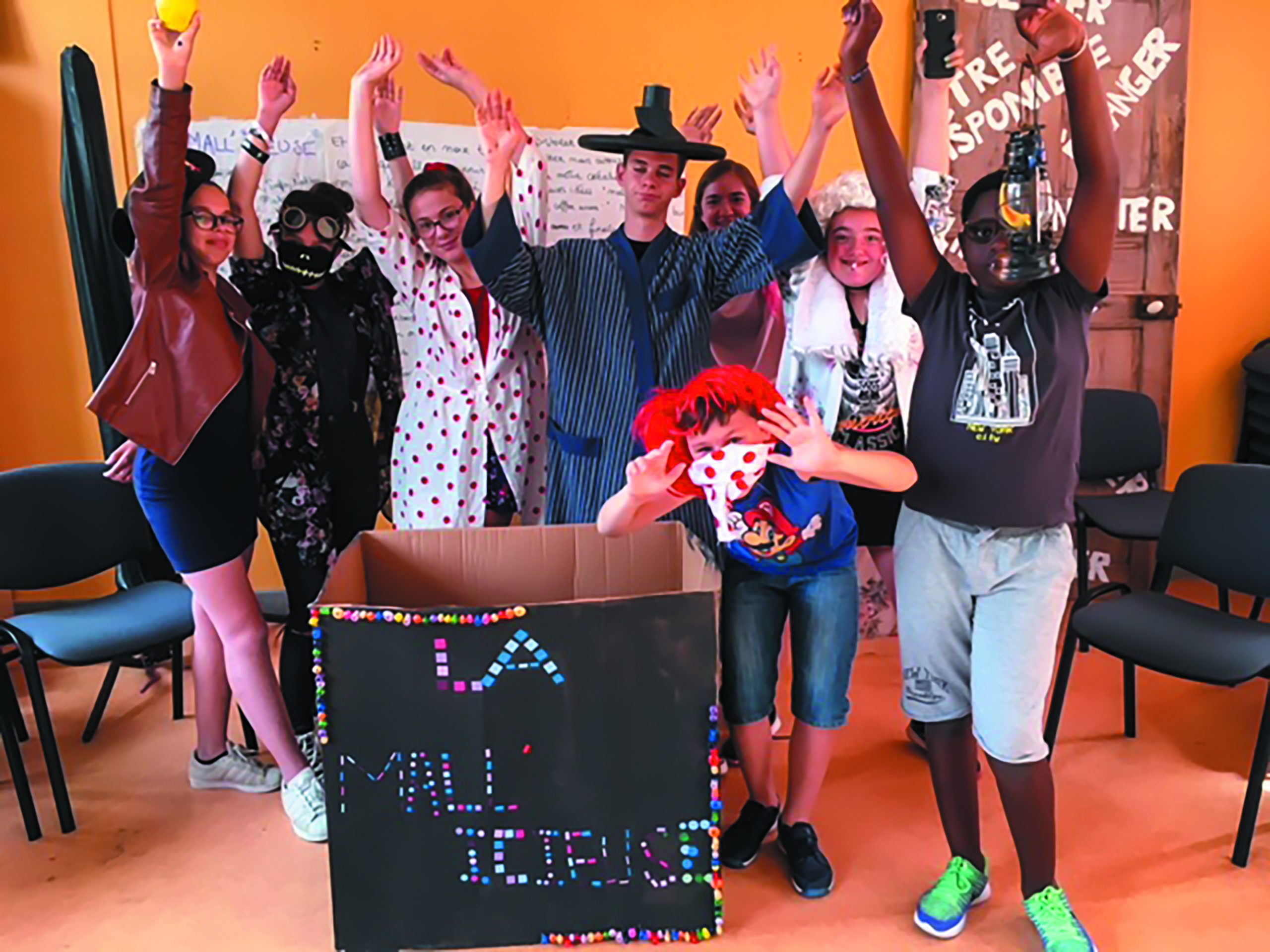 Photo théâtre à l'hôpital